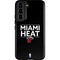 NBA Miami Heat Standard - Black Galaxy S22 Pro Case