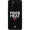 NBA Miami Heat Standard - Black Galaxy S22 Skin