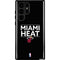NBA Miami Heat Standard - Black Galaxy S22 Ultra Pro Case