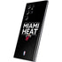 NBA Miami Heat Standard - Black Galaxy S22 Ultra Skin