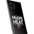 NBA Miami Heat Standard - Black Galaxy S22 Ultra Skin