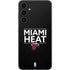 NBA Miami Heat Standard - Black Galaxy S23 FE Skin