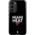 NBA Miami Heat Standard - Black Galaxy S23 Plus Pro Case