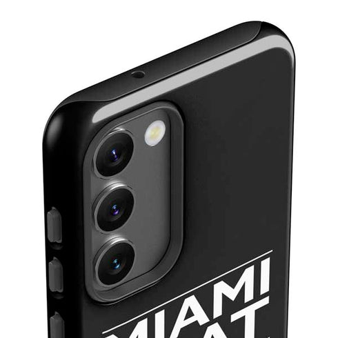 NBA Miami Heat Standard - Black Galaxy S23 Plus Pro Case