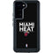 NBA Miami Heat Standard - Black Galaxy S23 Plus Waterproof Case