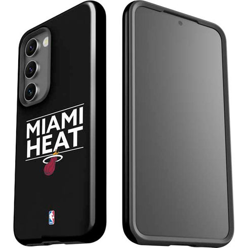 NBA Miami Heat Standard - Black Galaxy S23 Pro Case