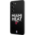 NBA Miami Heat Standard - Black Galaxy S23 Skin
