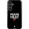 NBA Miami Heat Standard - Black Galaxy S24 Plus Impact Case