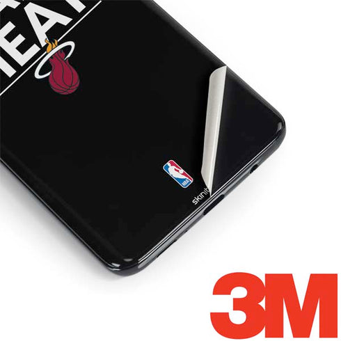 NBA Miami Heat Standard - Black Galaxy S9 Skin