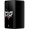 NBA Miami Heat Standard - Black Galaxy Z Fold3 5G Skin