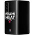 NBA Miami Heat Standard - Black Galaxy Z Fold4 5G Skin