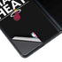 NBA Miami Heat Standard - Black Galaxy Z Fold4 5G Skin