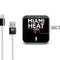 NBA Miami Heat Standard - Black iPad Charger (10W USB) Skin