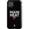 NBA Miami Heat Standard - Black iPhone 11 Impact Case
