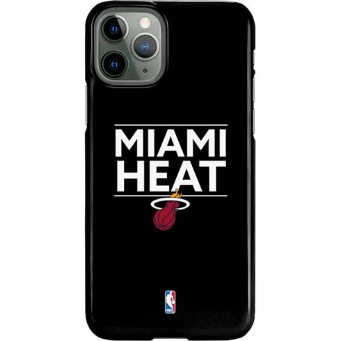 NBA Miami Heat Standard - Black iPhone 11 Pro Lite Case