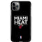 NBA Miami Heat Standard - Black iPhone 11 Pro Max Lite Case