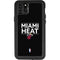 NBA Miami Heat Standard - Black iPhone 11 Pro Max Waterproof Case