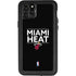 NBA Miami Heat Standard - Black iPhone 11 Pro Max Waterproof Case