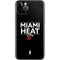 NBA Miami Heat Standard - Black iPhone 11 Pro Skin