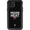 NBA Miami Heat Standard - Black iPhone 11 Pro Waterproof Case