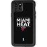 NBA Miami Heat Standard - Black iPhone 11 Pro Waterproof Case