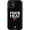 NBA Miami Heat Standard - Black iPhone 12 Impact Case