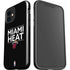 NBA Miami Heat Standard - Black iPhone 12 Impact Case