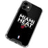 NBA Miami Heat Standard - Black iPhone 12 Mini Clear Case