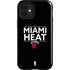 NBA Miami Heat Standard - Black iPhone 12 Mini Impact Case