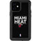 NBA Miami Heat Standard - Black iPhone 12 Mini Waterproof Case