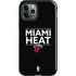 NBA Miami Heat Standard - Black iPhone 12 Pro Max Impact Case