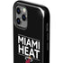 NBA Miami Heat Standard - Black iPhone 12 Pro Max Impact Case