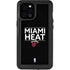 NBA Miami Heat Standard - Black iPhone 12 Pro Max Waterproof Case