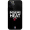 NBA Miami Heat Standard - Black iPhone 12 Pro Skin