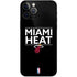 NBA Miami Heat Standard - Black iPhone 12 Pro Skin
