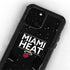 NBA Miami Heat Standard - Black iPhone 12 Pro Waterproof Case