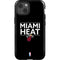 NBA Miami Heat Standard - Black iPhone 13 Impact Case