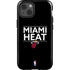 NBA Miami Heat Standard - Black iPhone 13 Impact Case