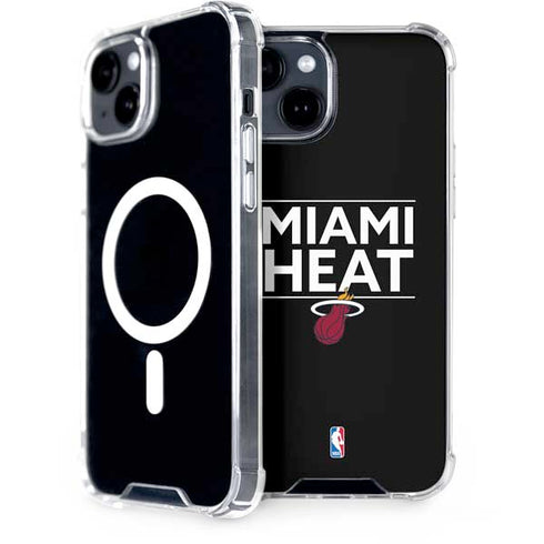 NBA Miami Heat Standard - Black iPhone 13 MagSafe Case