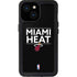 NBA Miami Heat Standard - Black iPhone 13 Mini Waterproof Case