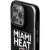 NBA Miami Heat Standard - Black iPhone 13 Pro Impact Case