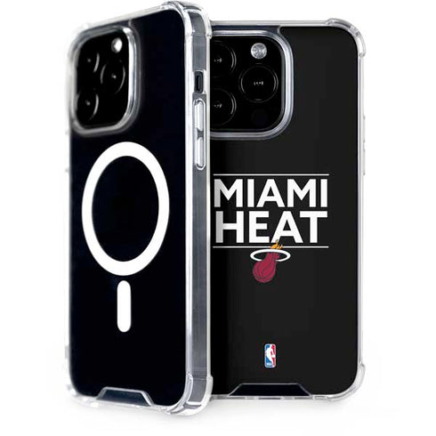 NBA Miami Heat Standard - Black iPhone 13 Pro MagSafe Case