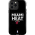 NBA Miami Heat Standard - Black iPhone 13 Pro Max Impact Case