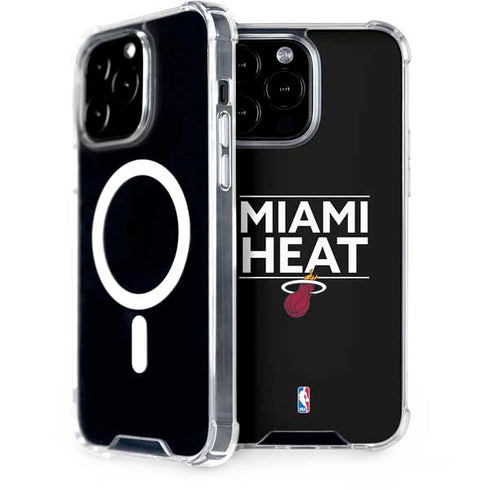 NBA Miami Heat Standard - Black iPhone 13 Pro Max MagSafe Case