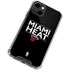 NBA Miami Heat Standard - Black iPhone 14 Clear Case