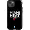 NBA Miami Heat Standard - Black iPhone 14 Impact Case