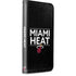 NBA Miami Heat Standard - Black iPhone 14 Pro Max Folio Case