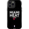 NBA Miami Heat Standard - Black iPhone 15 Pro Max Impact Case