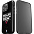 NBA Miami Heat Standard - Black iPhone 15 Pro Max Impact Case