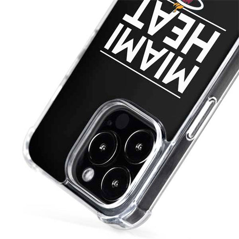 NBA Miami Heat Standard - Black iPhone 15 Pro Max MagSafe Case